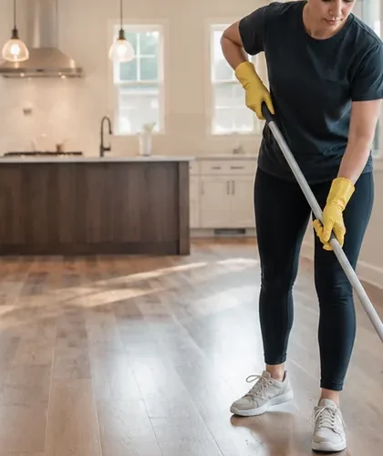 Thorough post construction cleaning in Hallandale, FL for a renovated residential property